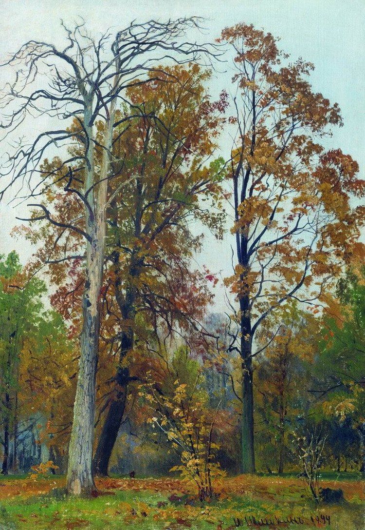 Описание картины "Осень" Ивана Шишкина: фото, анализ, жанр, характеристика, краткая история создания и место хранения